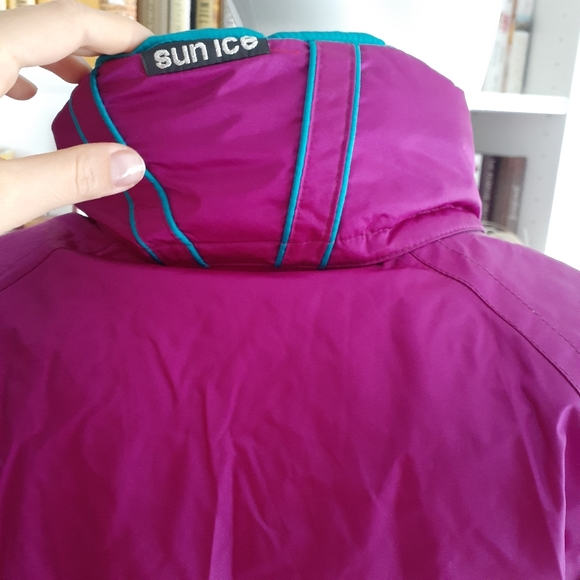 FIEE ICE Sunice vintage magenta jacket with hood - Picture 12 of 15